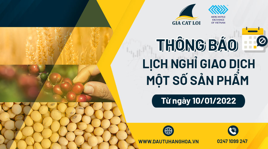 Lịch nghỉ giao dịch ngày 06-01-2022