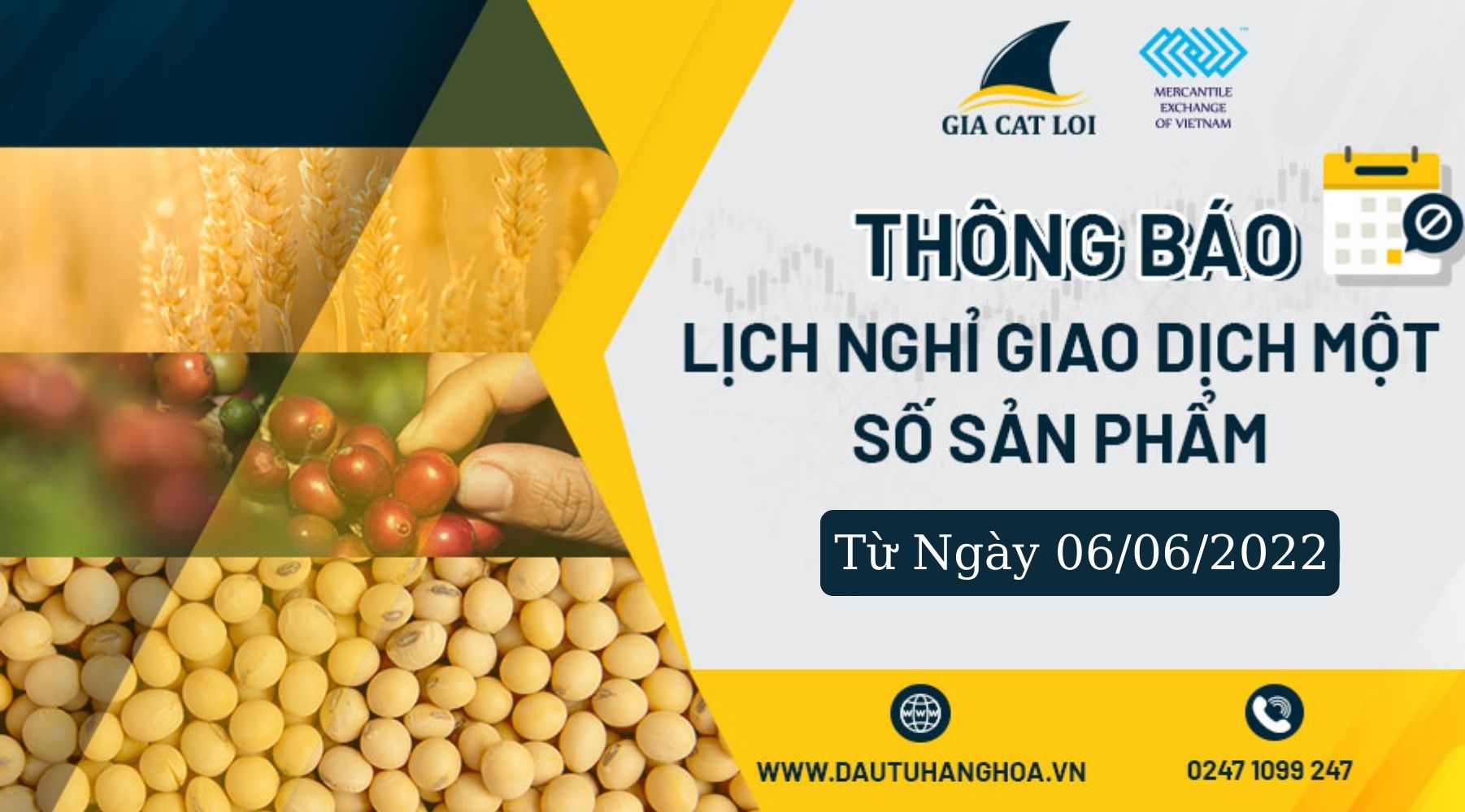 Lịch Nghỉ Giao Dịch Ngày 06/06/2022