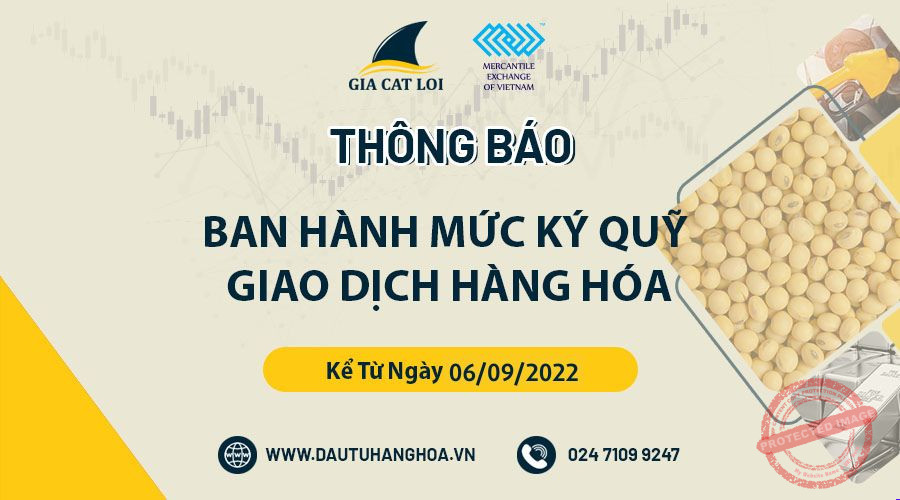 Ký Quỹ Giao Dịch Hàng Hóa Ngày 06/09/2022