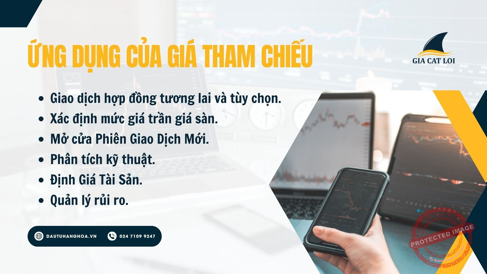 Ứng dụng của giá tham chiếu Ứng dụng của giá tham chiếu