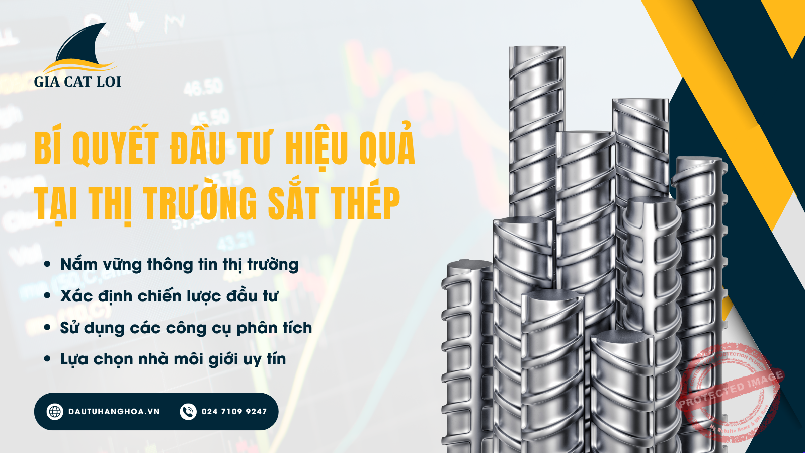 Đầu tư hiệu quả tại thị trương sắt thép