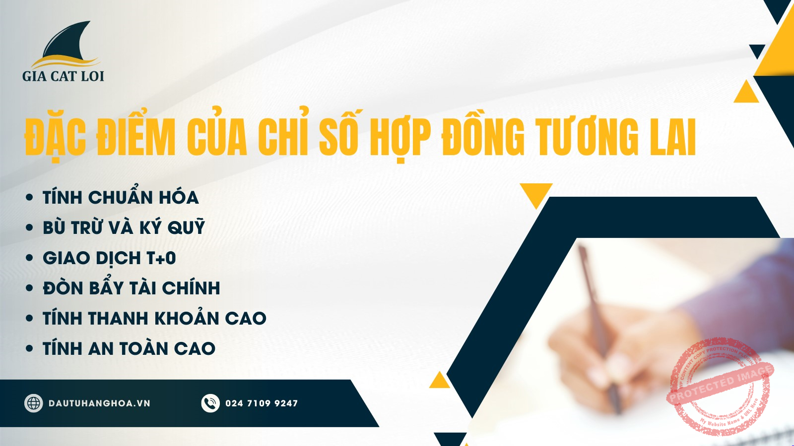 Đặc điểm của chỉ số hợp đồng tương lai