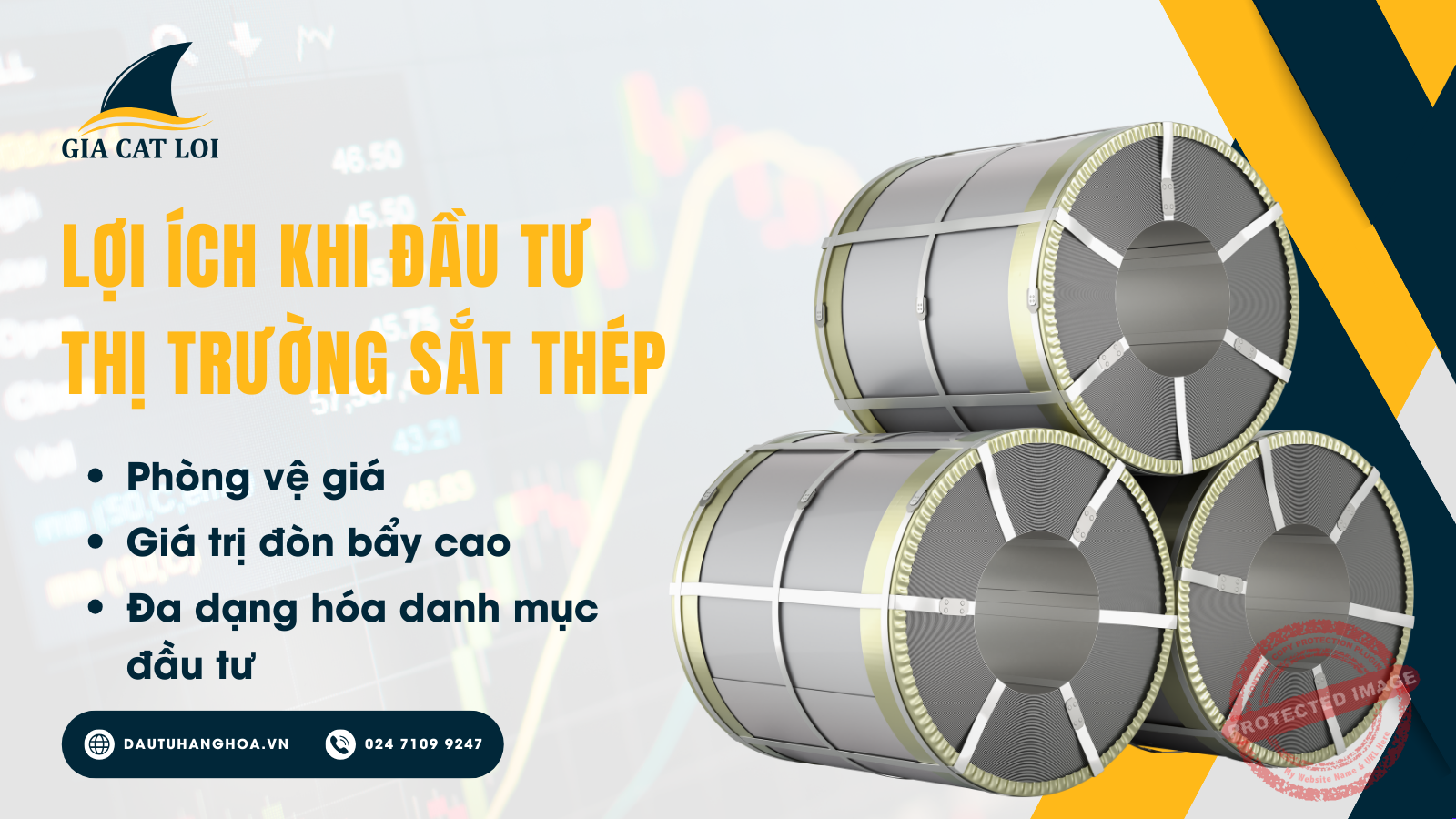 Lợi ích khi đầu tư thị trường sắt thép