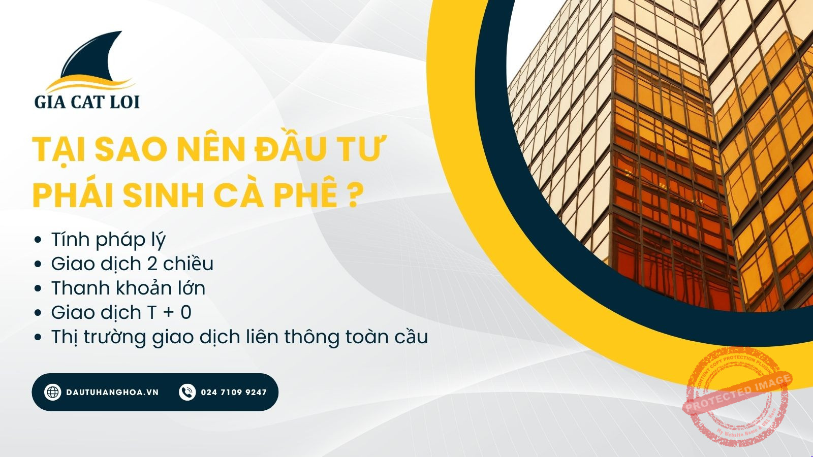 Tại sao nên đầu tư phái sinh cà phê ?